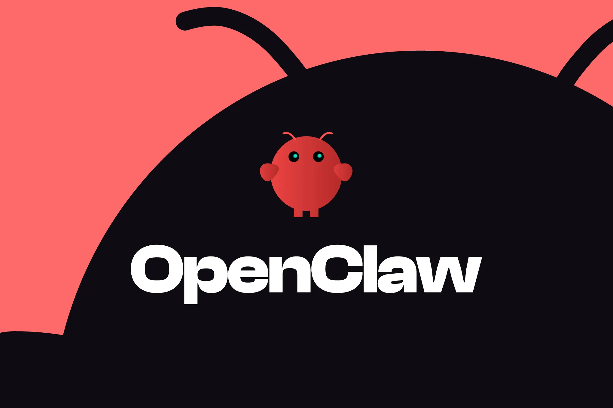 OpenClaw lobster mascot with a release changelog and GitHub stars counter in the background