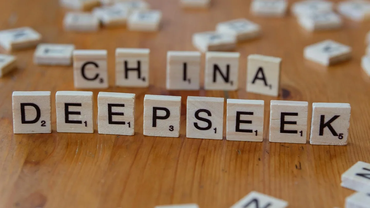Side-by-side logos of DeepSeek, Alibaba Qwen, Moonshot Kimi, Zhipu GLM, and ByteDance Doubao against a minimalist tech background