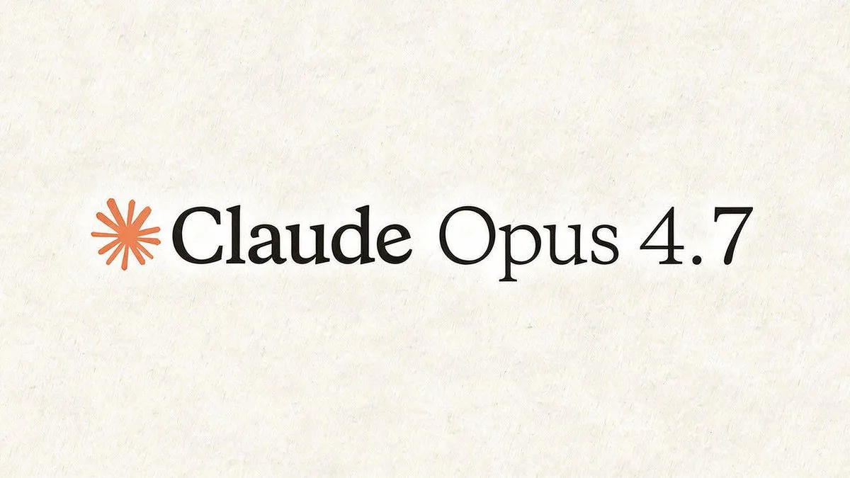Claude Opus 4.7 model announcement by Anthropic, showing the Opus tier with improved reasoning and agentic capabilities