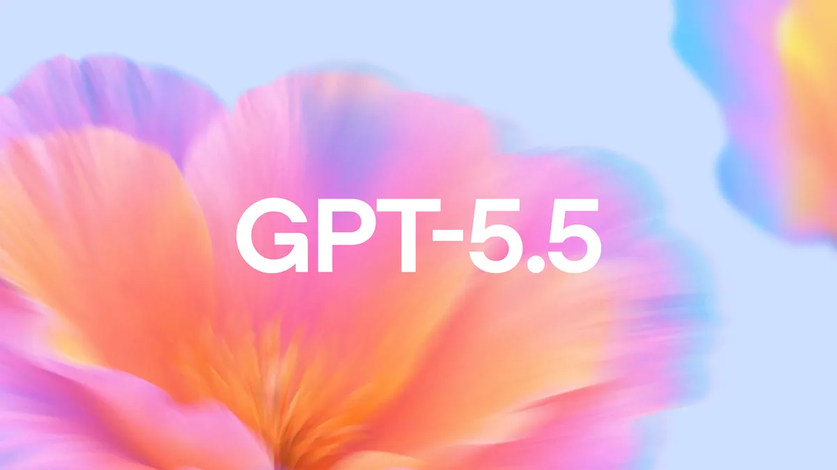 GPT-5.5 benchmark comparison chart showing improvements over GPT-5.4, Claude Opus 4.7, and Gemini 3.1 Pro across Terminal-Bench, FrontierMath, and long-context evaluations, April 2026