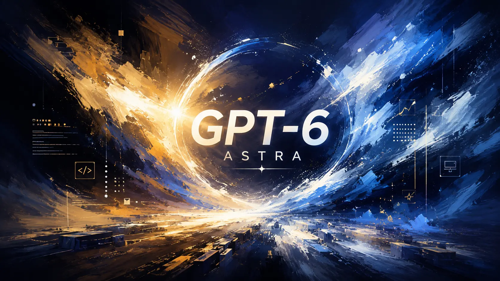 OpenAI GPT-6 Astra benchmark charts against Claude Fable 5.1 and GPT-5.6 Sol across computer use, coding, and cybersecurity evaluations.
