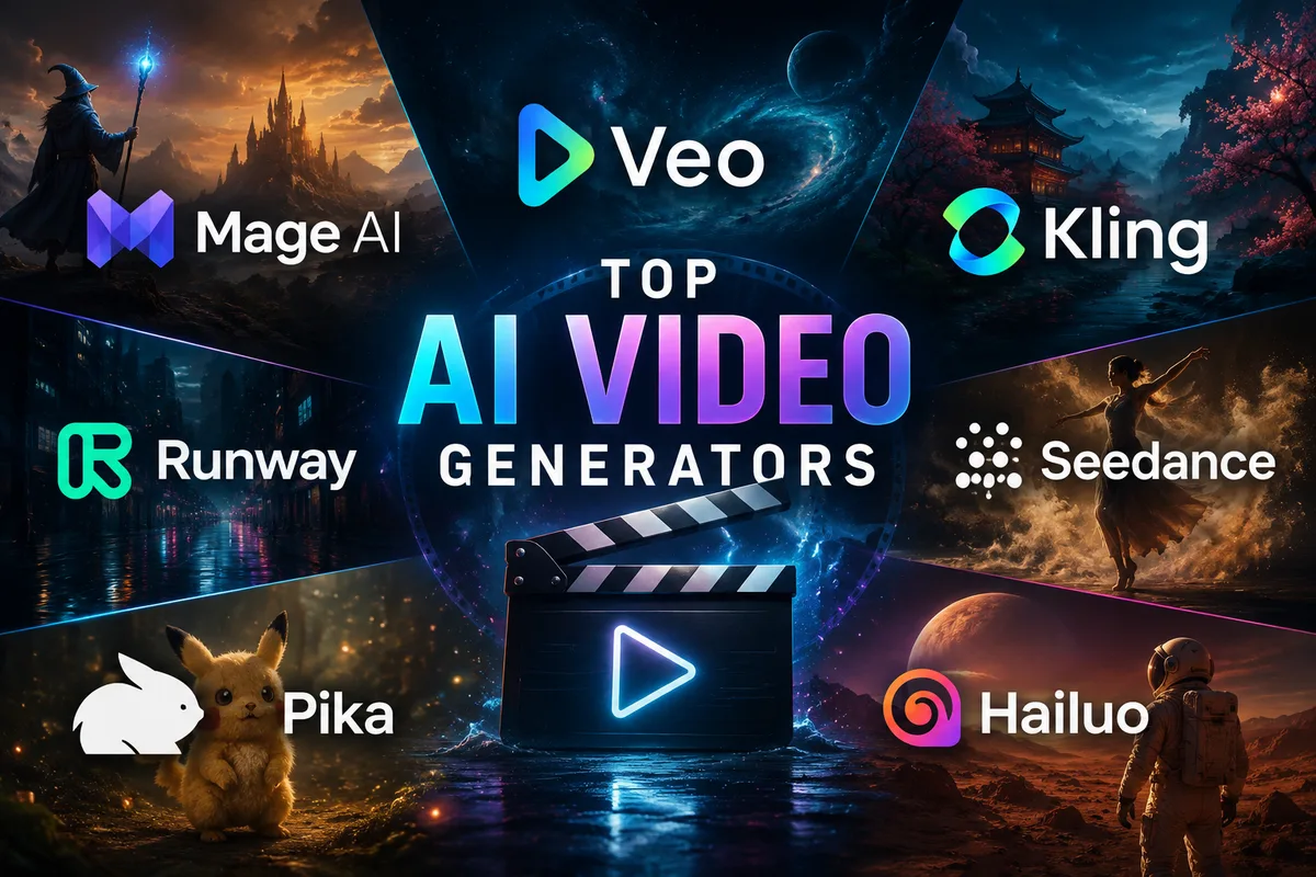 Best AI Video Generators 2026: 8 Tested (Veo 3.1, Kling 3.0, Runway Gen-4.5), 3 Worth Buying